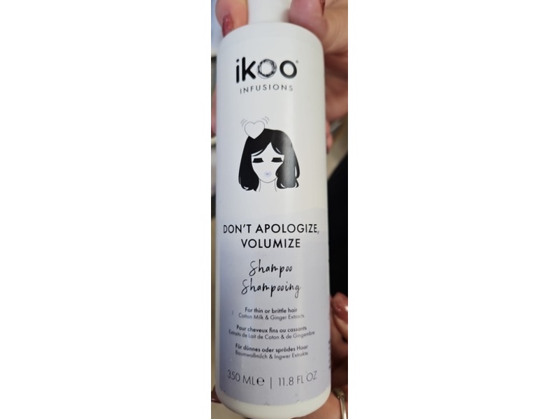 Ikoo Infusions Don't Apologize Volumize Shampoo, 11.8 fl oz/350 mL