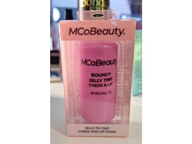 McoBeauty Bouncy Jelly Tint Cheek & Lip Stain, Pink Pop, 0.24 oz/7 g