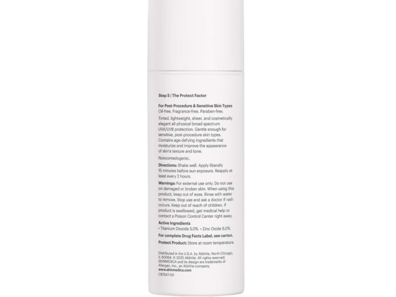 SkinMedica Essential Defense Mineral Shield Sunscreen, SPF 32, Tinted, 1.7 fl oz/50 mL