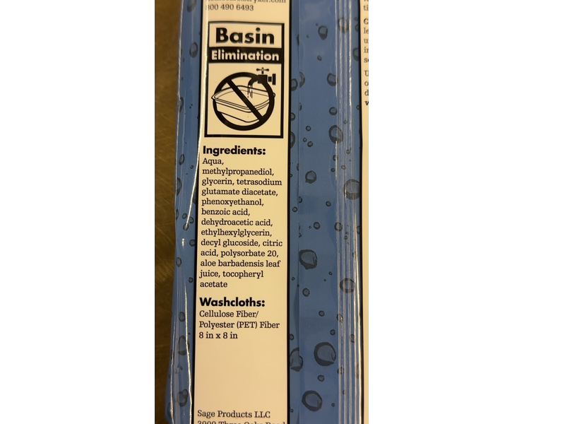 Stryker Sage Comfort Bath, 8 Count