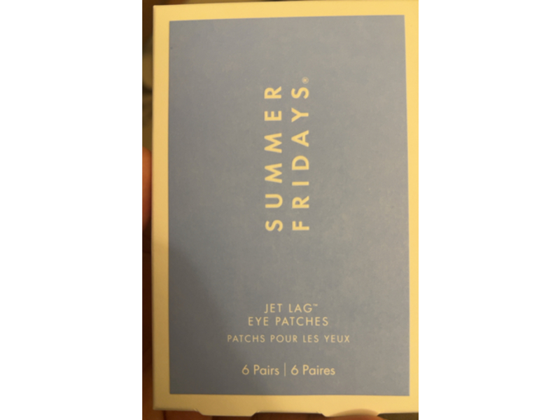 Summer Fridays Jet Lag Eye Patches, 6 Pairs