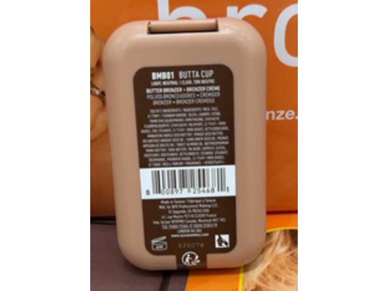 Nyx Professional Buttermelt Bronzer, Butta Cup, 0.17 oz/5 g