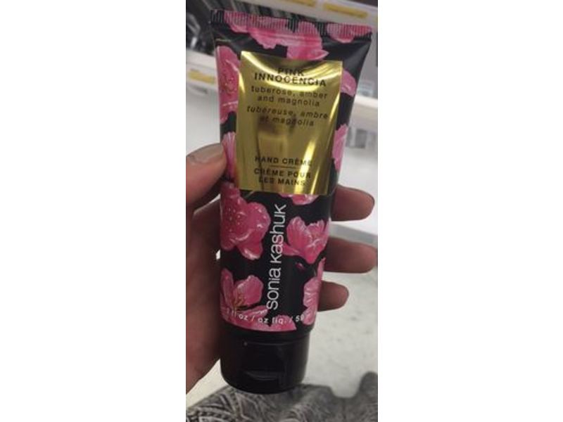 Sonia Kashuk Hand Cream, Pink Innocencia, 2 fl oz/59 mL