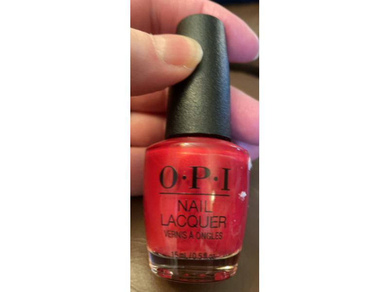 O.P.I Nail Lacquer, NLH011 15 Minutes Of Flame, 0.5 fl oz/15 mL
