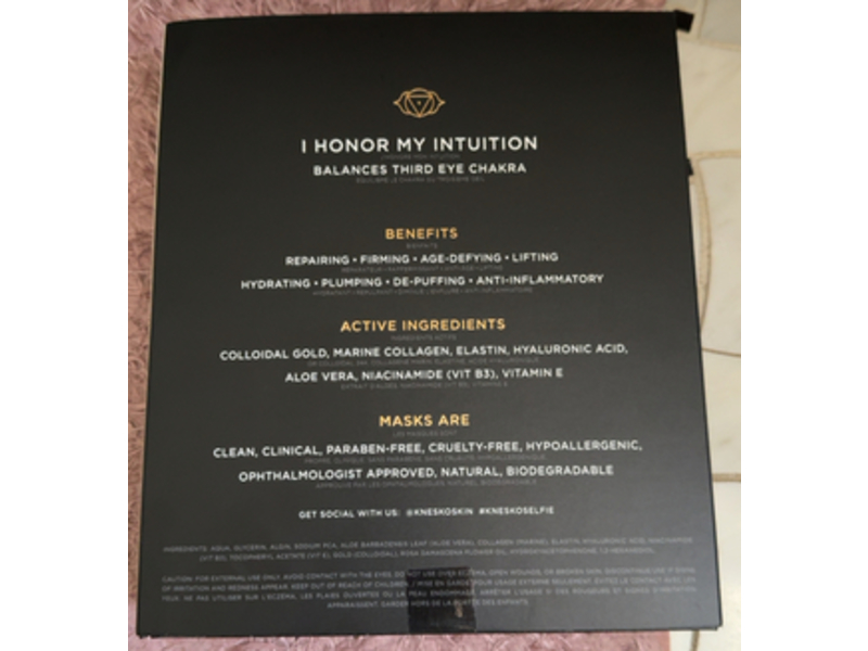 Knesko Skin Face Mask, Nanogold Repair, 0.7 fl oz/22 mL