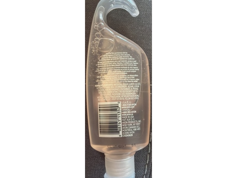 Avon Senses Blushing Charme Hydrating Shower Gel, Cherry Blossom, 5 fl oz/150 mL