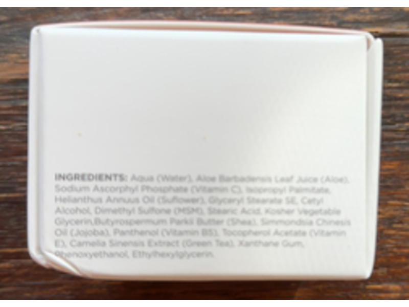 Gopure Vitamin C Moisturizer, Shea Butter + Jojoba Oil & Green Tea, 1.7 fl oz/50 mL