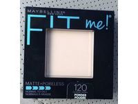 Maybelline New York Fit Me! Matte + Poreless Foundation Powder, Classic Ivory 120, 0.30 oz - thumbnail 2