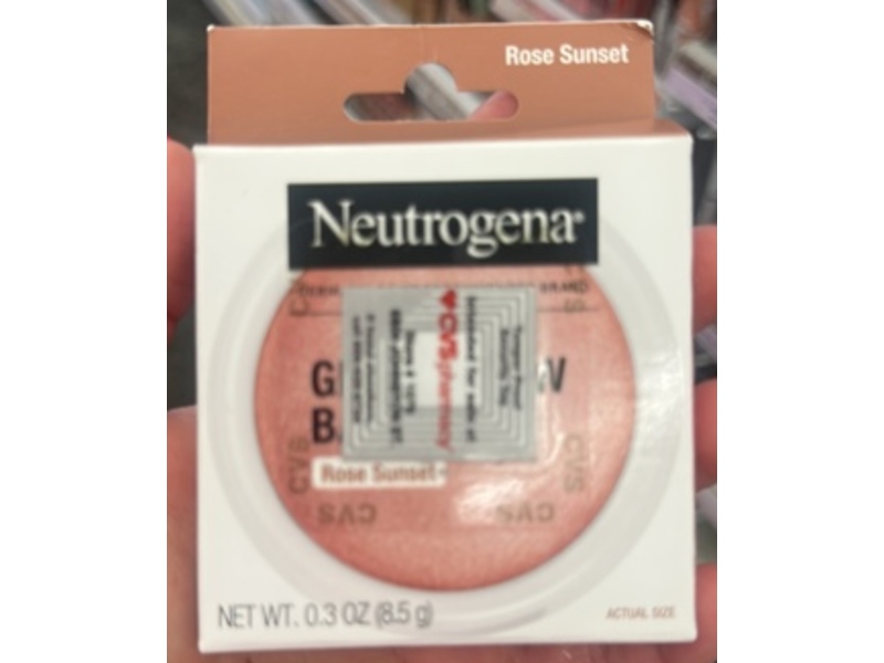 Neutrogena Glass Glow Balm, Rose Sunset, 0.3 oz/8.5 g