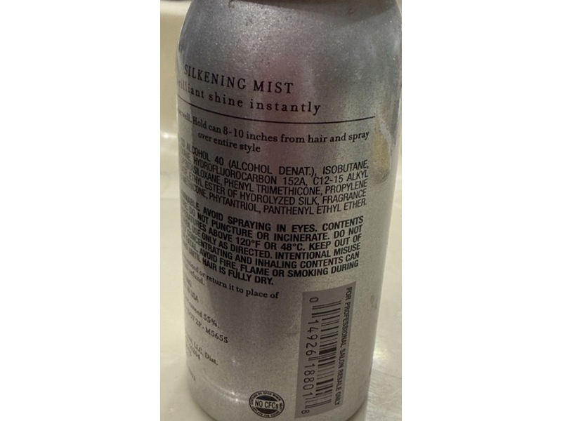 Kenra Professional Silkening Mist, Platinum, 1.5 fl oz/42.5 g