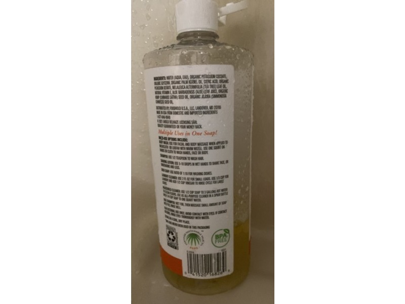 Nature's Promise Beauty Multi Purpose Castile Liquid Soap, Tea Tree, 32 fl oz/946 mL