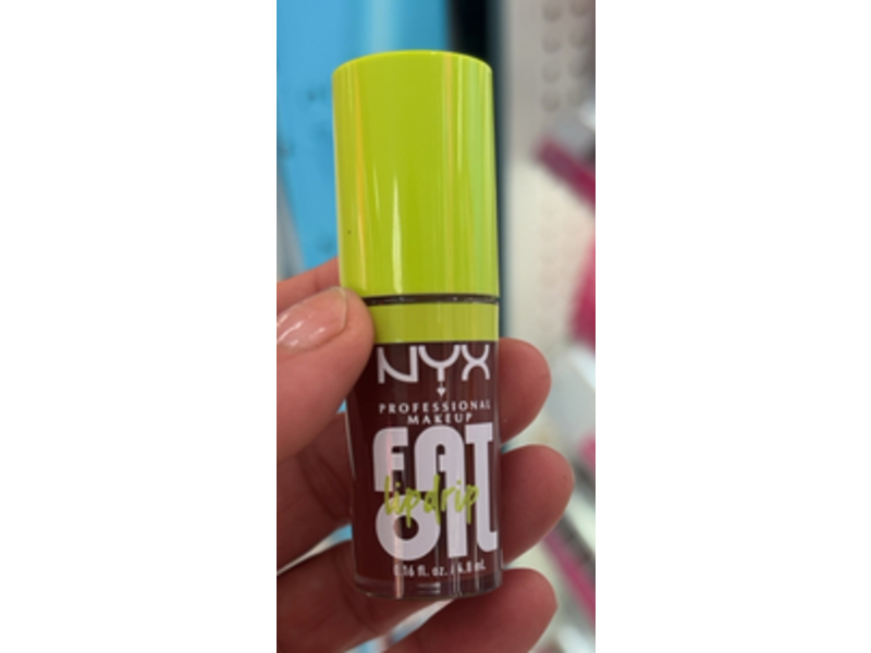NYX Professional Makeup Fat Oil Lip Drip, Inside Scoop, 0.16 fl oz/4.8 mL
