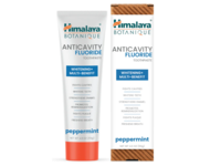 Himalaya Botanique Anticavity Flouride Toothpaste, Peppermint, 4.0 oz/113 g - thumbnail 1