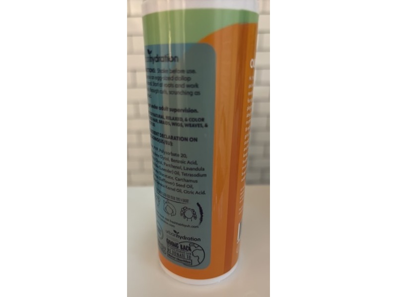 Urban Hydration Breath Of Fresh Hair Kids Curl Control Style Mousse, 6.4 fl oz/190 mL