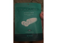 Uneed Cucumber Cooling Facial Mask, 0.70 fl oz/20 g - Image 3
