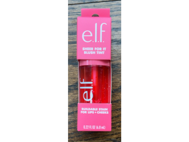 e.l.f Cosmetics Sheer For It Blush Tint, Pink Positive, 0.22 fl oz/6.8 mL
