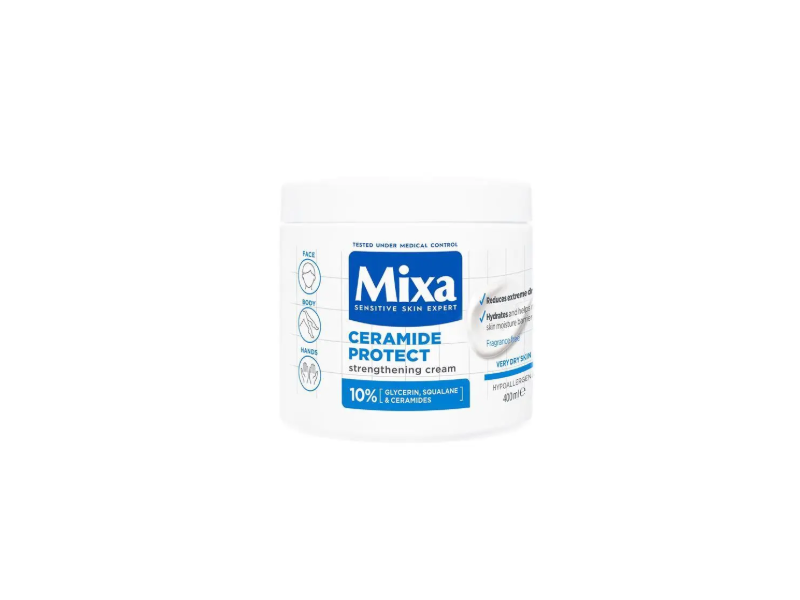 Mixa Ceramide Protect Strengthening Cream, 400 mL