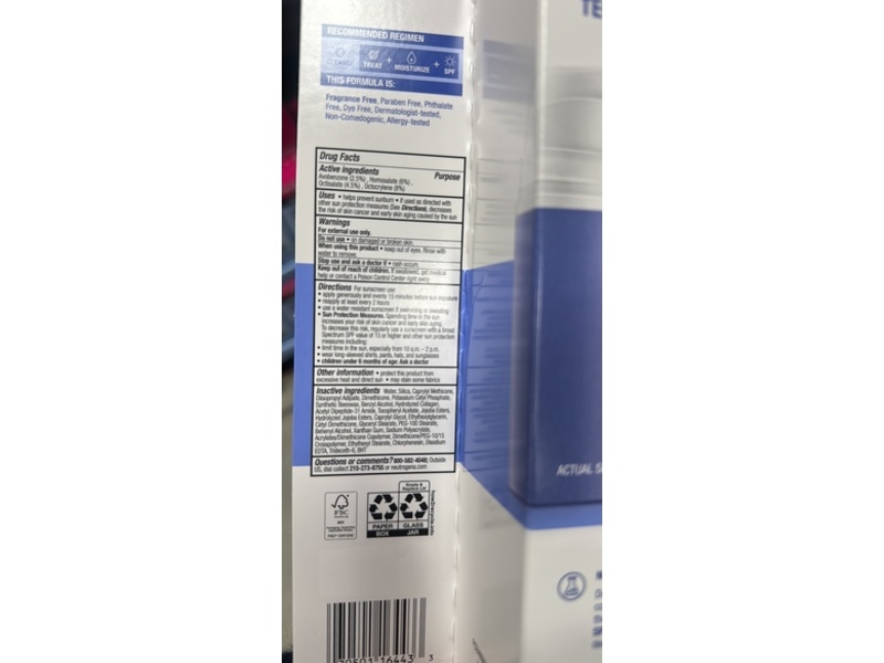 Neutrogena Collagen Bank SPF Moisturizer Sunscreen, SPF 30, 2 fl oz/59 mL, Pack Of 2