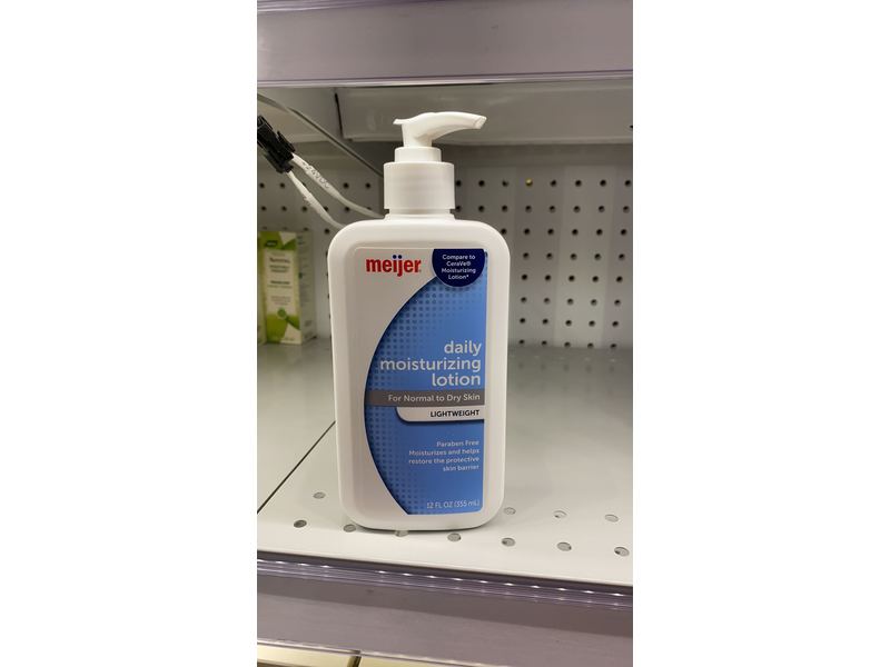 Meijer Daily Moisturizing Lotion, Lightweight, 12 fl oz