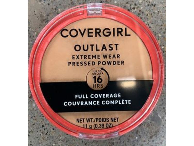 Covergirl Outlast Extreme Wear Pressed Powder, Natural Beige 840, 0.39 oz/11 g