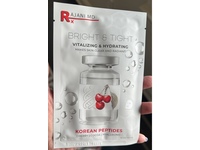 Rajani MD Bright & Tight Vitalizing & Hydrating Korean Peptides Sheet Mask, Cherry, Cocoa & Hyaluronic, 1.01 fl oz/30 mL - thumbnail 2
