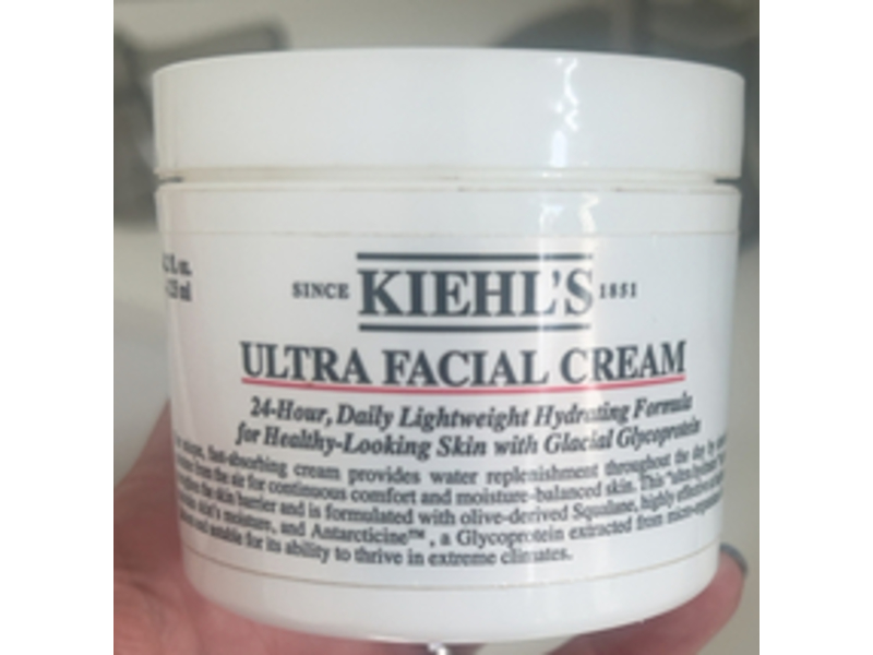 Kiehl's Since 1851 Ultra Facial Cream, Glacial Glycoprotein, 4.2 oz/125 mL