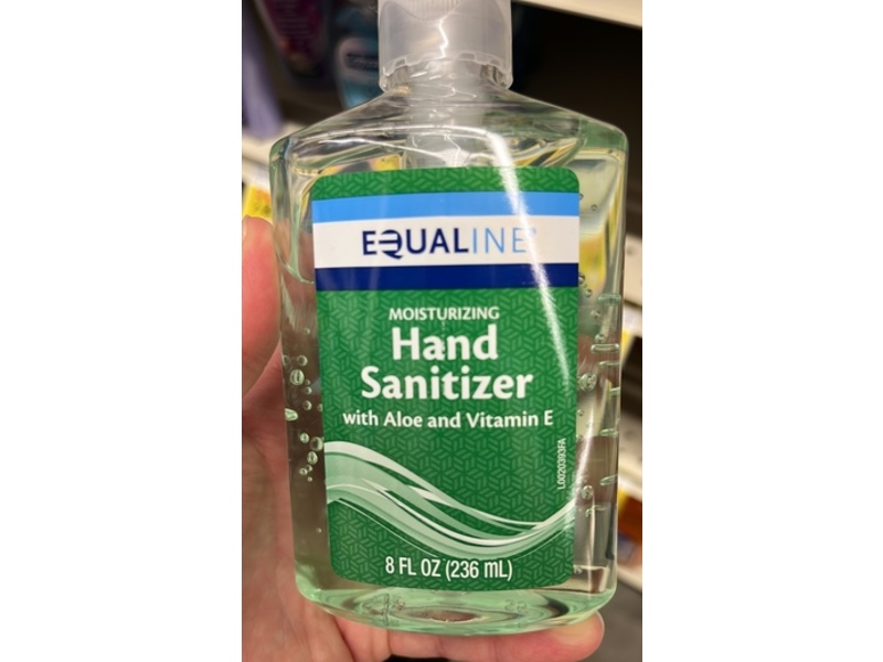 Equaline Moisturizing Hand Sanitizer, Aloe & Vitamin E, 8 fl oz/236 mL