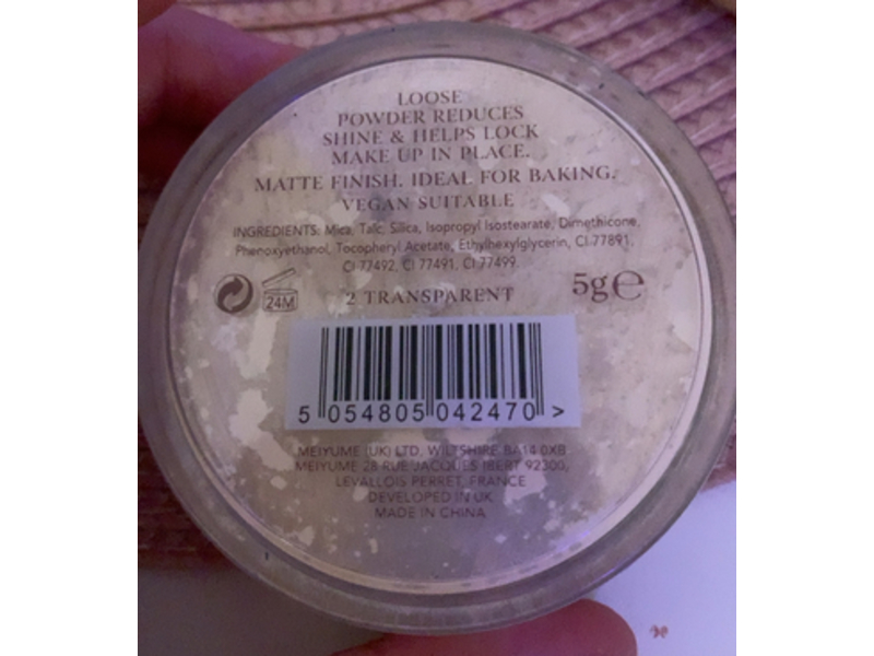 Makeup X Gallery Let Loose Setting Powder, 2 Transparent, 5 g