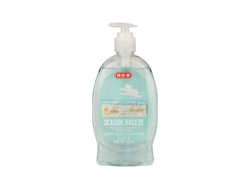 H-E-B Hand Soap, Seaside Breeze, 56 fl oz/1.65 L