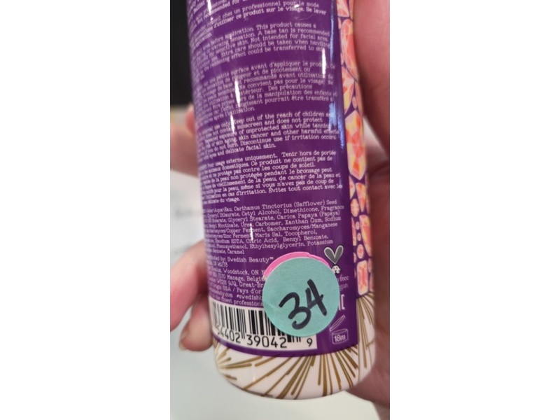 Swedish Beauty Love Boho Festival Fever Tingle Bronzer, 10 fl oz/300 mL