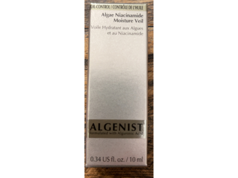 Algenist Algae Niacinamide Moisture Veil, 0.34 fl oz/10 mL