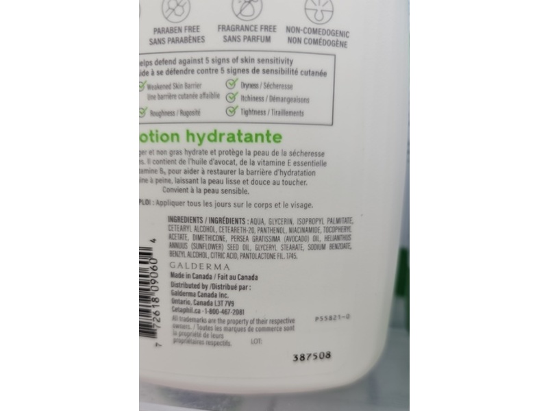 Cetaphil Moisturizing Lotion, Dry To Normal+Sensitive Skin, 591 mL