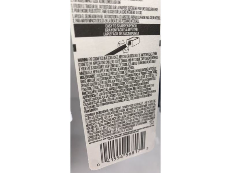 Maybelline New York Tattoostudio Eyeliner, Smooth Walnut, 0.04 oz/1.2 g