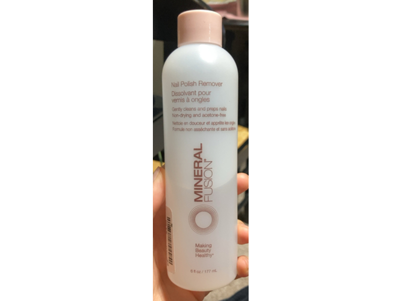 Mineral Fusion Nail Polish Remover, 6 fl oz/177 mL