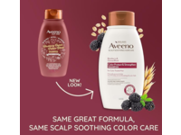 Aveeno Shampoo, Blackberry Quinoa, 18 fl oz/532 mL - thumbnail 2