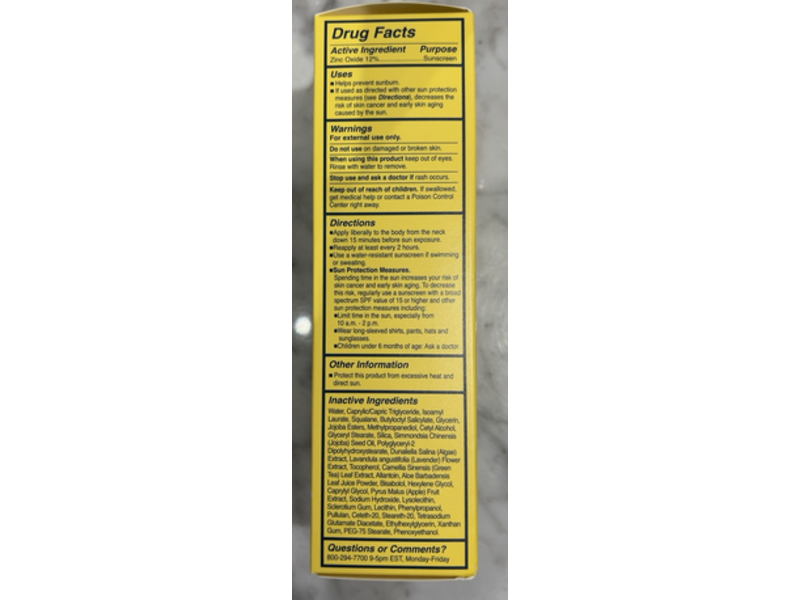 M-61 Perfect Mineral Body Sunscreen, SPF 50, 5.07 fl oz/150 mL