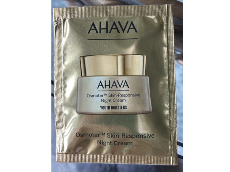 Ahava Osmoter Skin-Responsive Night Cream, 0.1 fl oz/3 mL