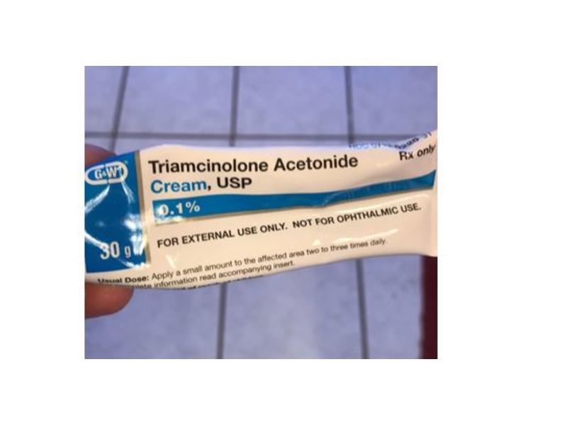 Tri Cream For Rash Triamcinolone Acetonide Cream USP 0.1%, 30 g G&W Laboratories, Inc (RX ...