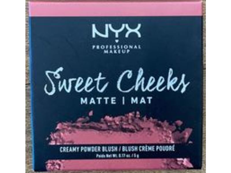 Nyx Professional Makeup Sweet Cheeks Matte Blush, Bang Bang, 0.17 oz/5 g