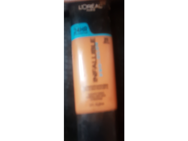 L'Oreal Paris Infallible Pro-Glow Foundation, SPF 15 Creme Cafe, 1 fl oz/30 mL