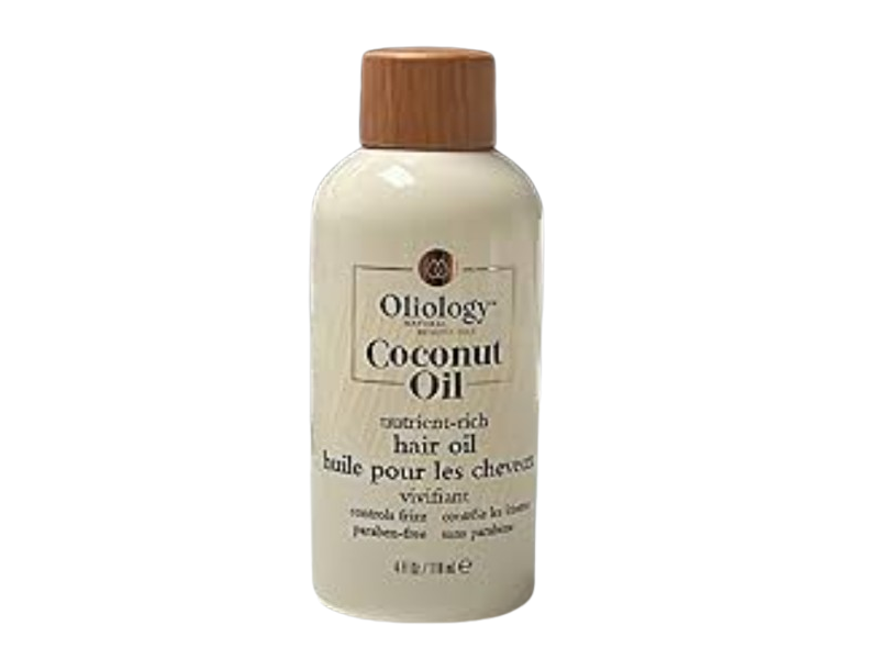 Oliology Nutrient-Rich Hair Oil, Coconut Oil, 4 fl oz/118 mL