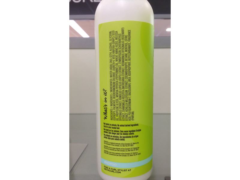 DevaCurl No Poo-Zero Lather Conditioning Cleanser, 12 fl oz/355 mL