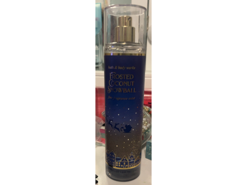 Bath & Body Works Fine Fragrance Mist, Frosted Coconut Snowball, 8 oz/236 mL