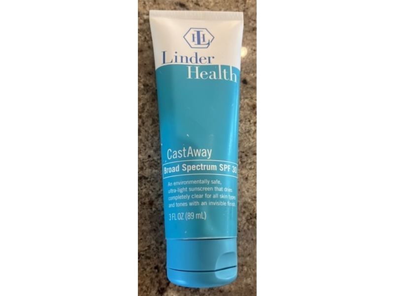 Linder Health CastAway Sunscreen, SPF 30, 3 fl oz/89 mL