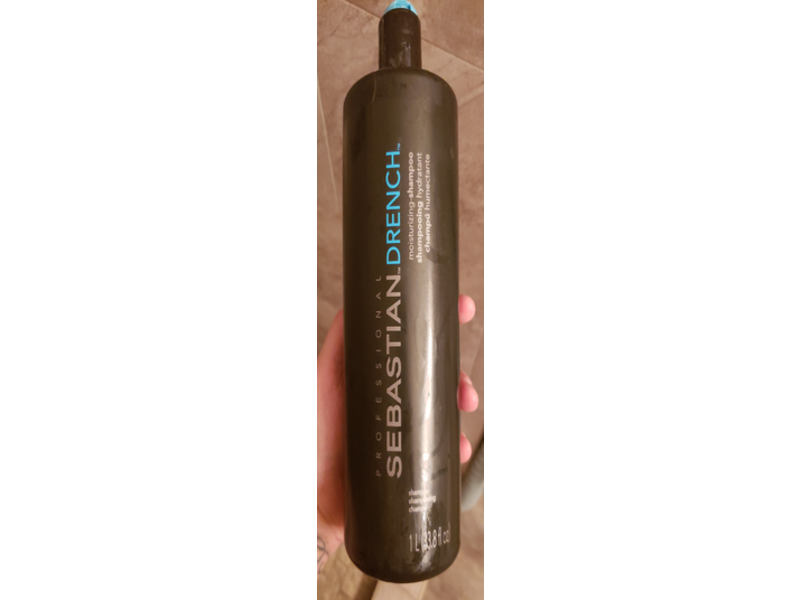 Professional Sebastian Drench Moisturizing Shampoo, 33.8 fl oz/1 L