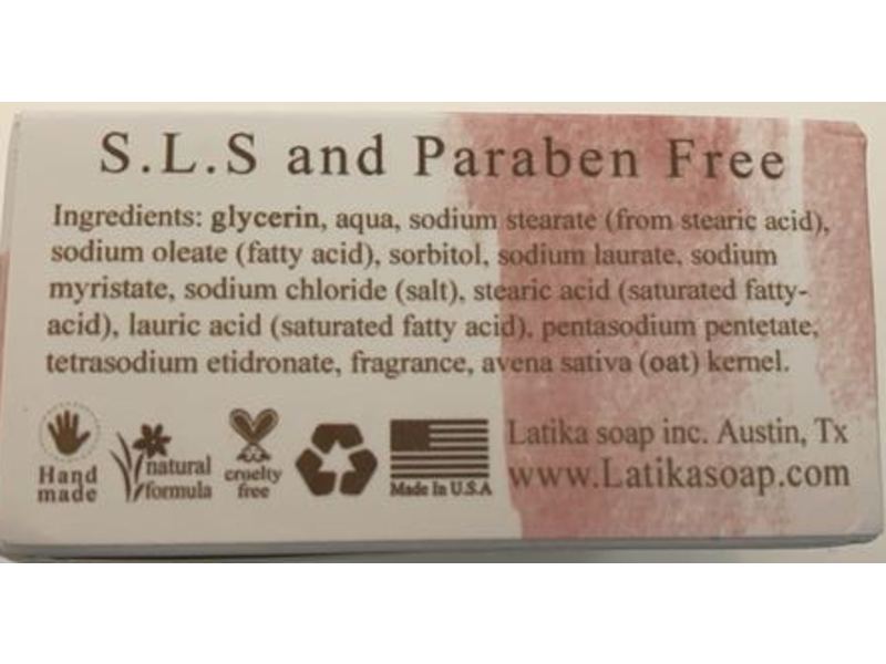 Latika Body Essentials Natural Soap, Milk & Honey, 5 oz