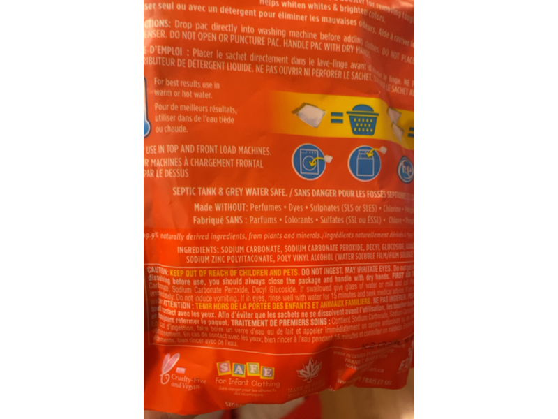 Nature Clean Odor Remover Stink Bombs, 10 Loads, 180 g