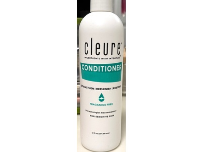 Cleure Conditioner Fragrance Free, 12 fl oz/354.88 mL
