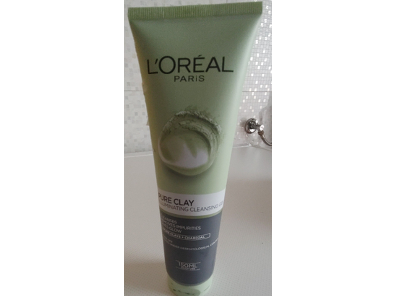L'Oreal Paris Pure Clay Cleansing Gel, 150 mL