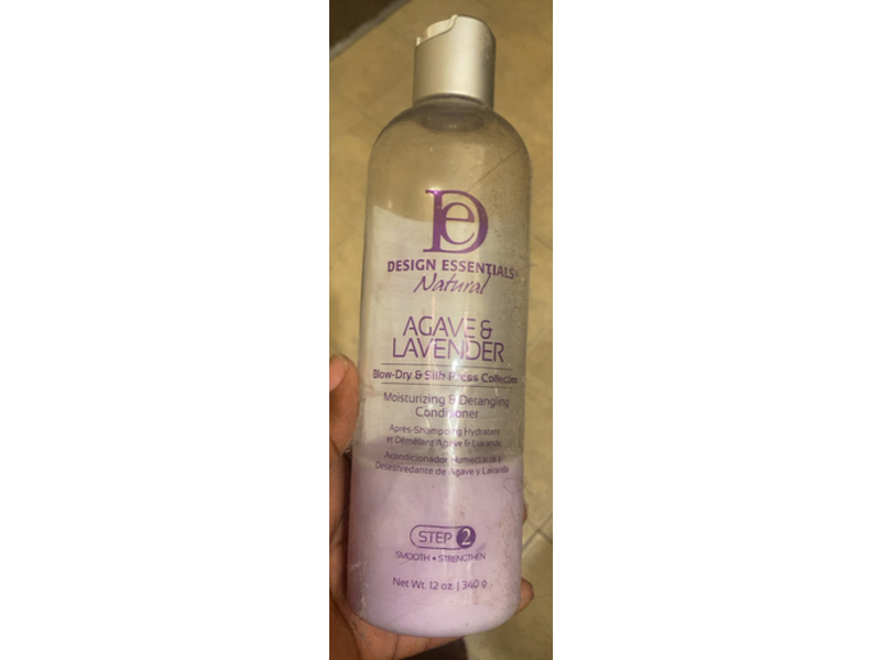 Design Essentials Moisturizing & Detangling Conditioner, Agave & Lavender, 12 oz/340 g